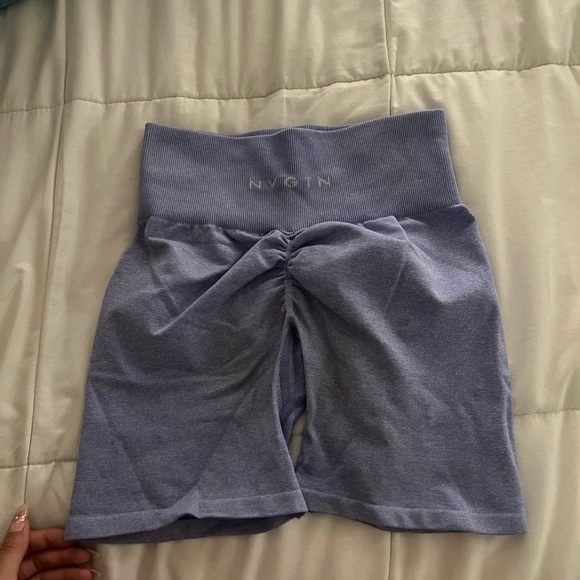 Periwinkle NVGTN shorts! - Picture 3 of 3